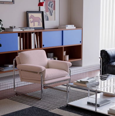 Metal Accent Arm Chair