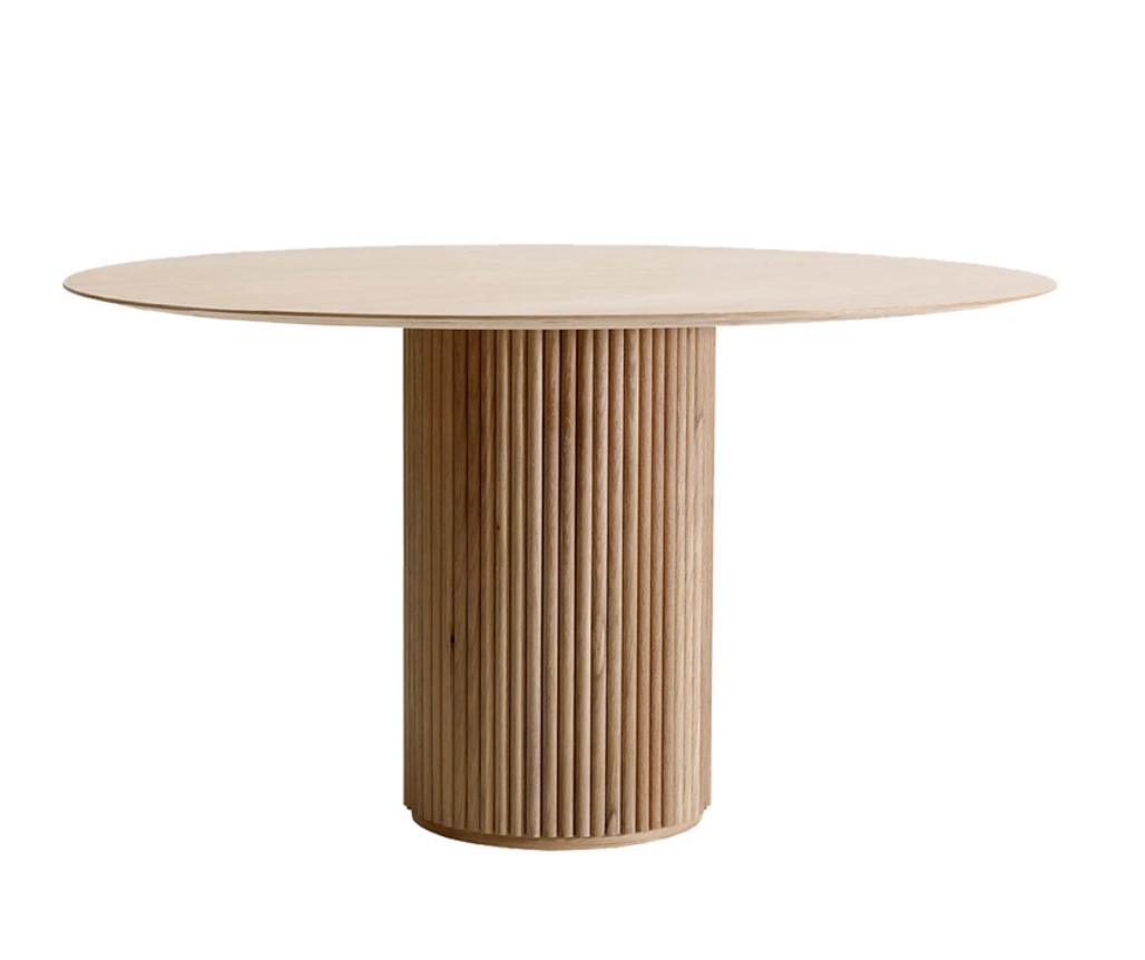 Round Pedestal Dining Table