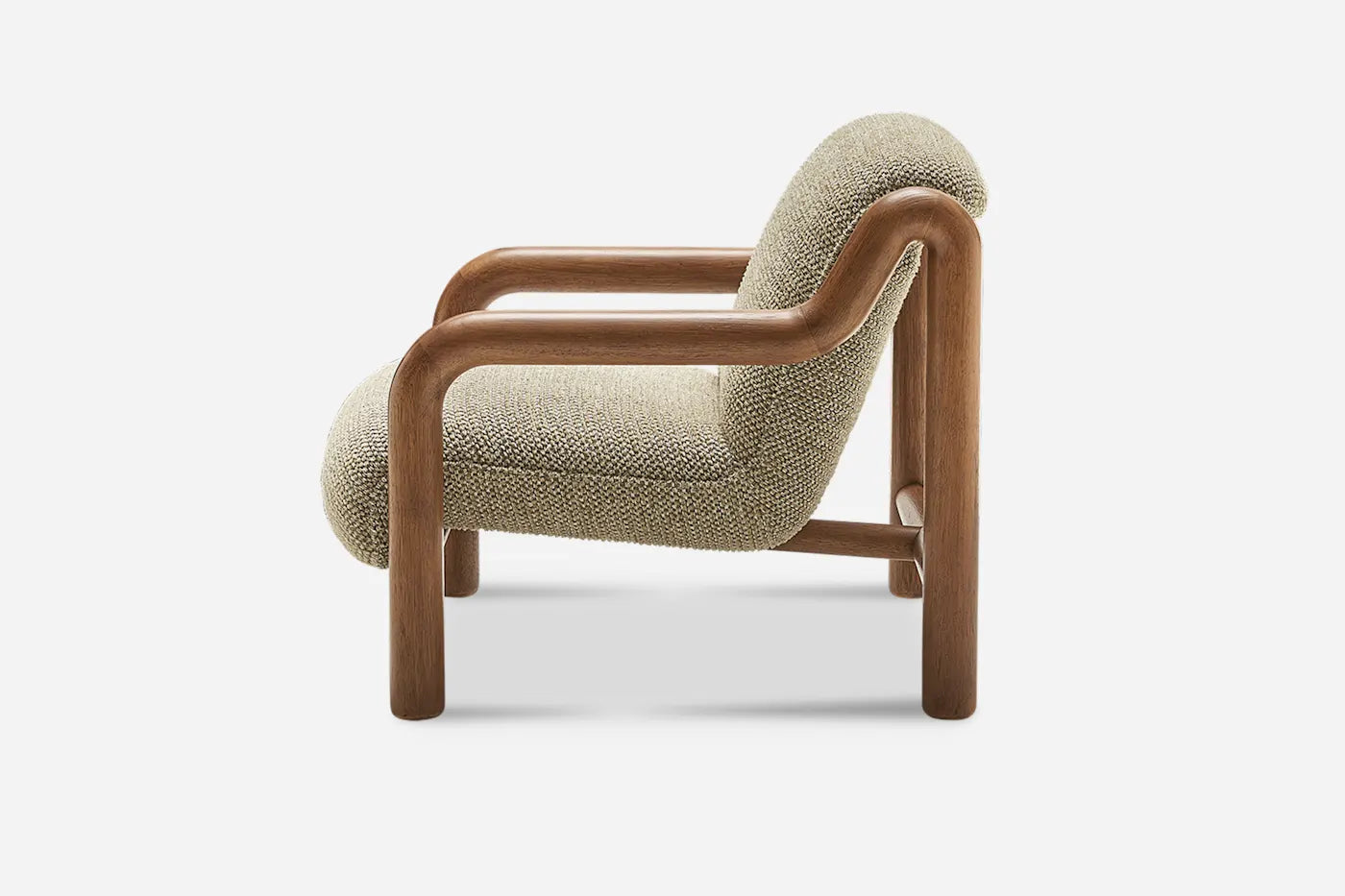 Wabi Sabi Solid Wood Armchair